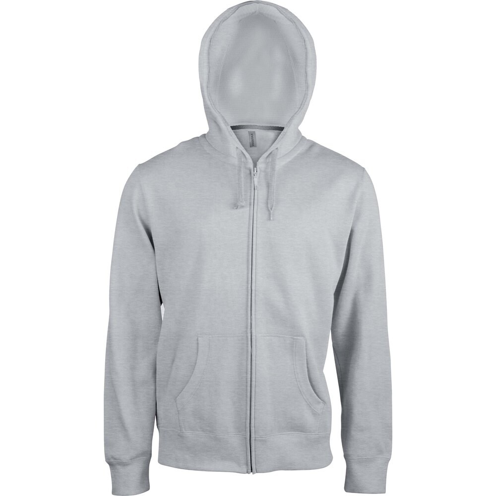 

Толстовка Kariban Hooded With Zip, серый