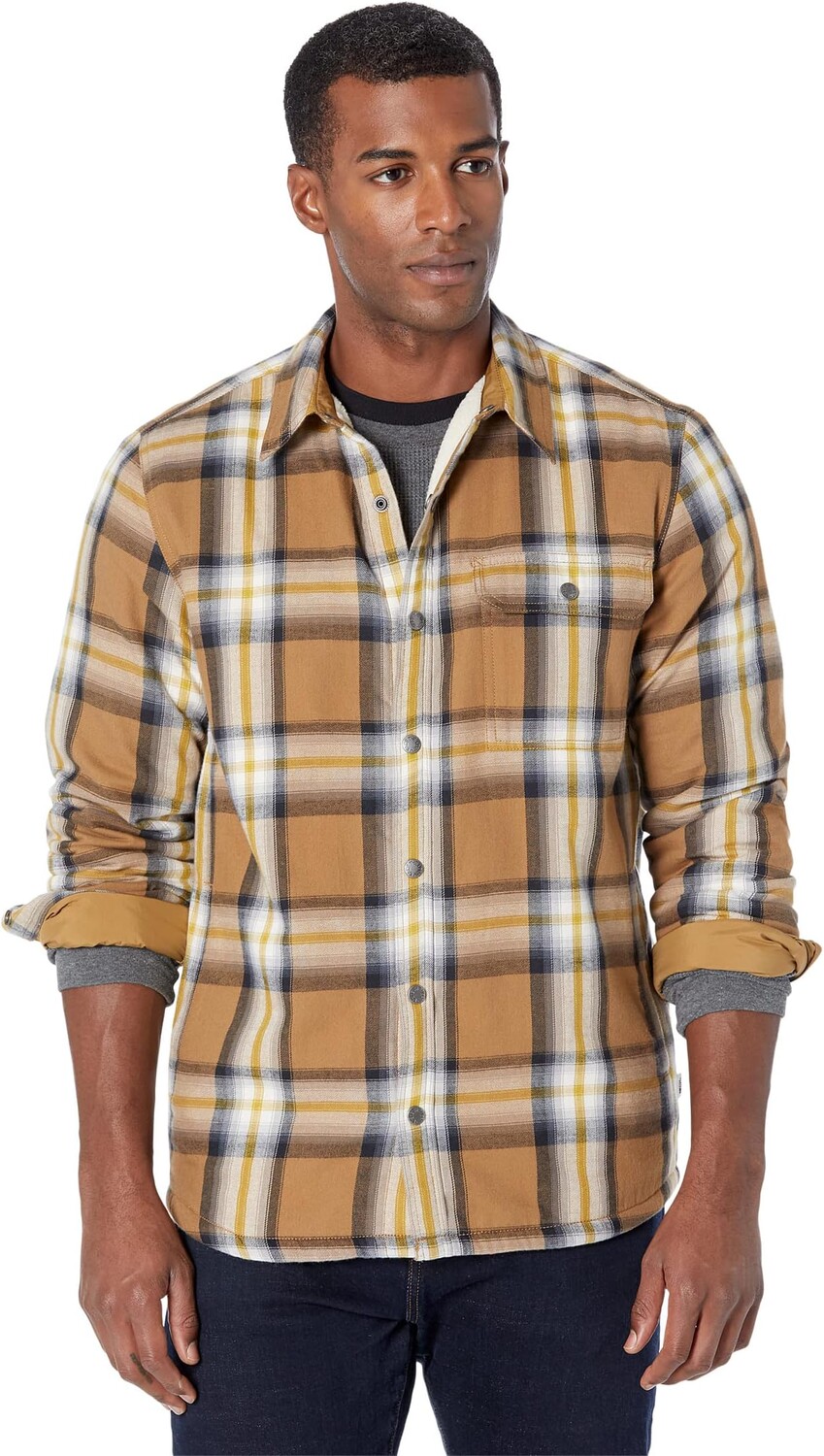 

Куртка Campshire Shirt The North Face, цвет Utility Brown Medium Bold Shadow Plaid