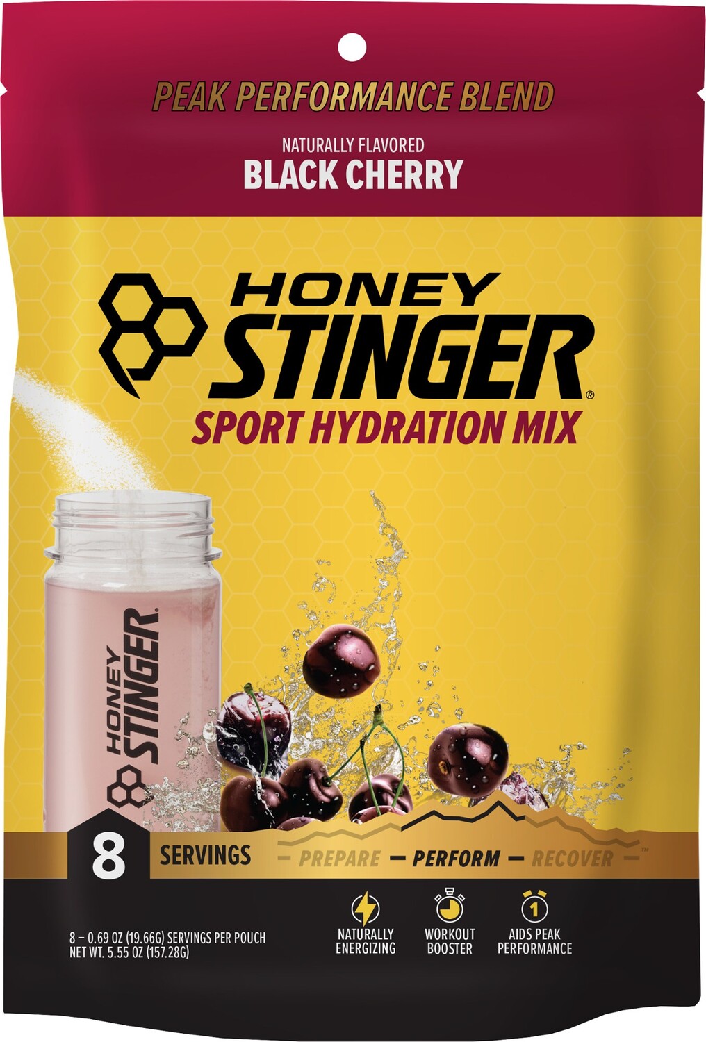 

Спортивная увлажняющая смесь Honey Stinger