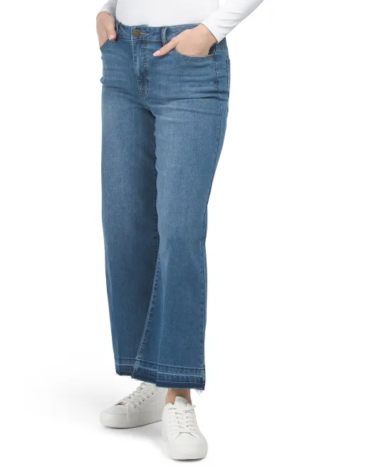 

Широкие укороченные джинсы D. Jeans, цвет Medium Wash
