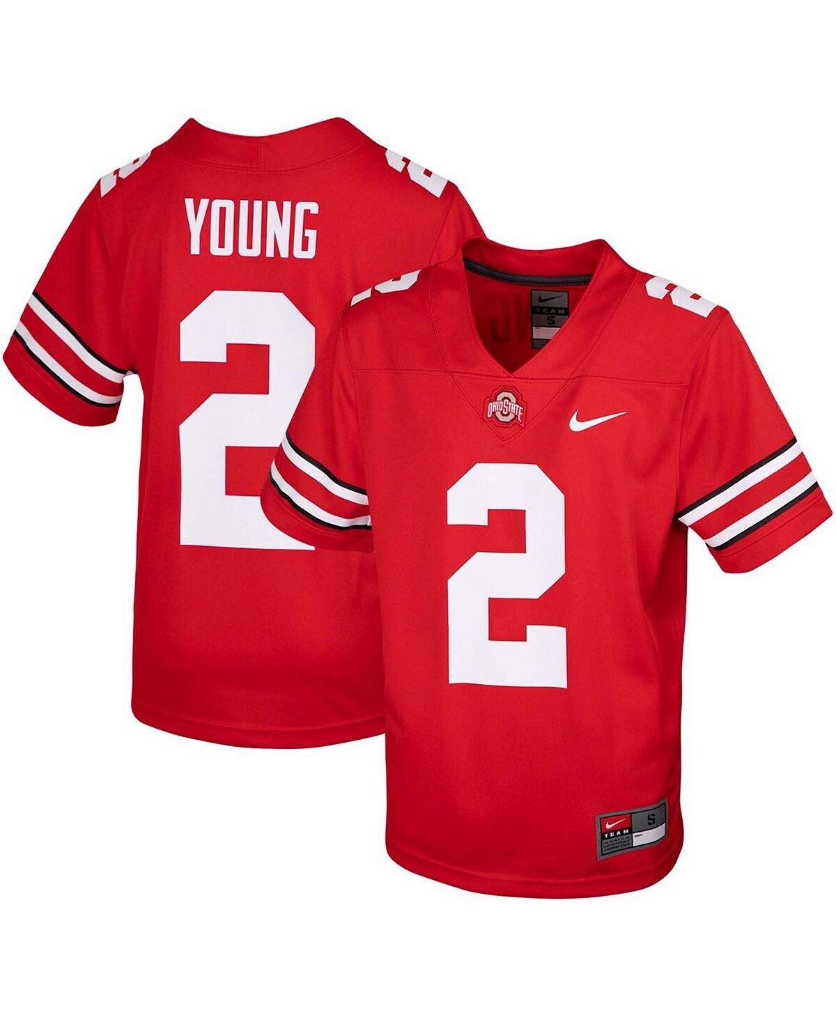 

Реплика Джерси проекта НФЛ Big Boys Chase Young Scarlet Ohio State Buckeyes 2020 Nike