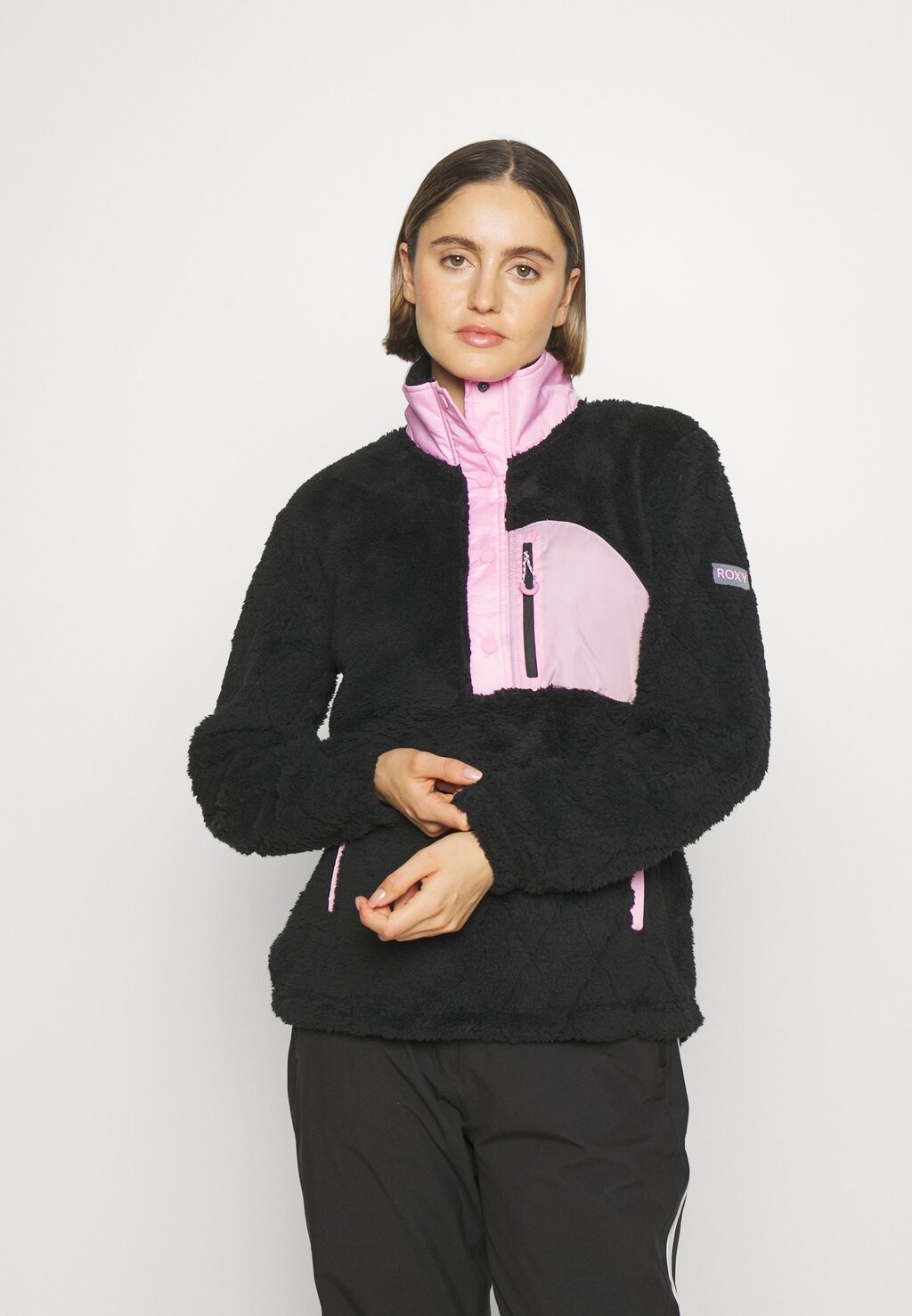 

Толстовка из флиса АЛАБАМА Roxy, настоящий черный