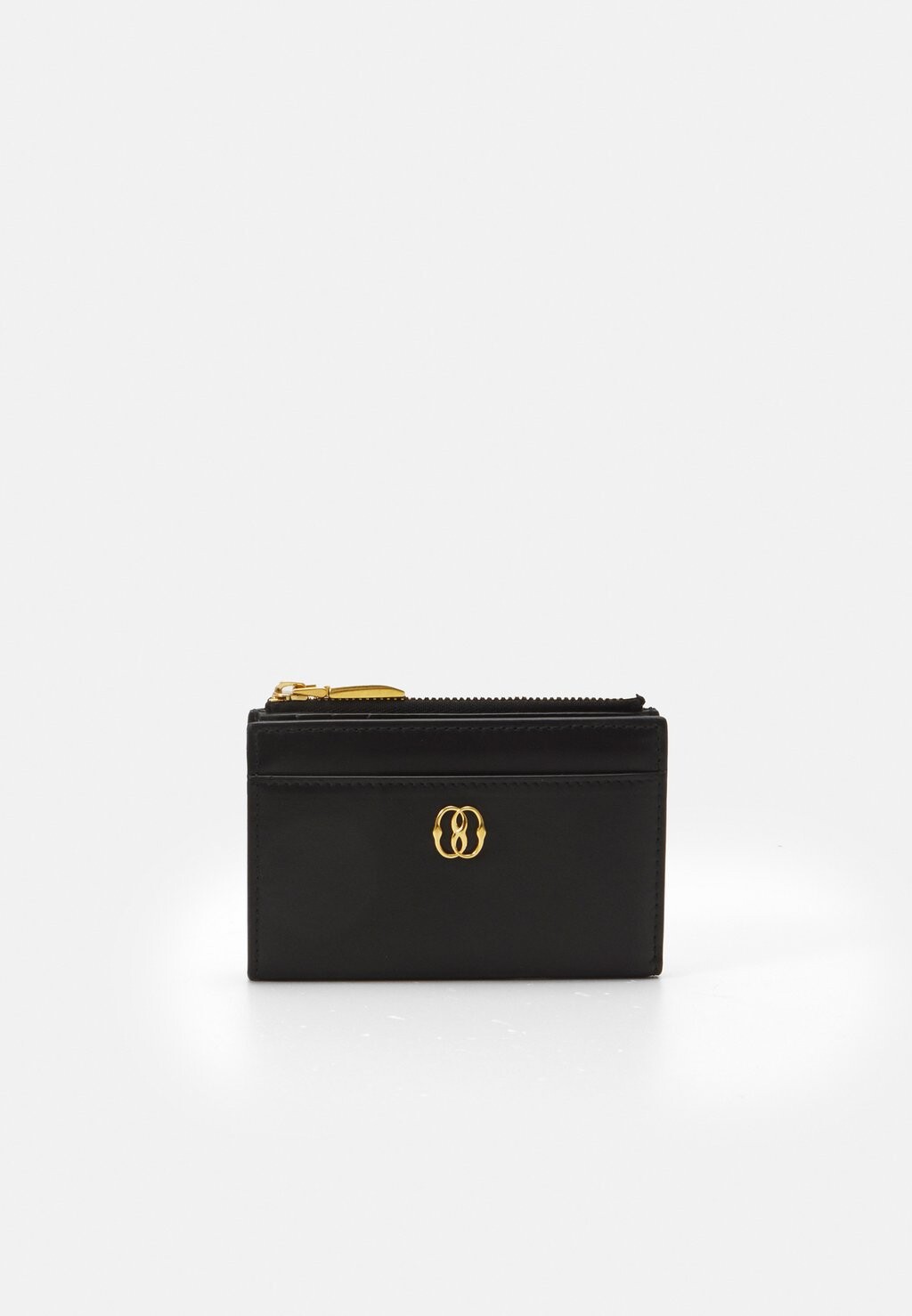 

Кошелек Emblem Compact Bally, цвет black/oro