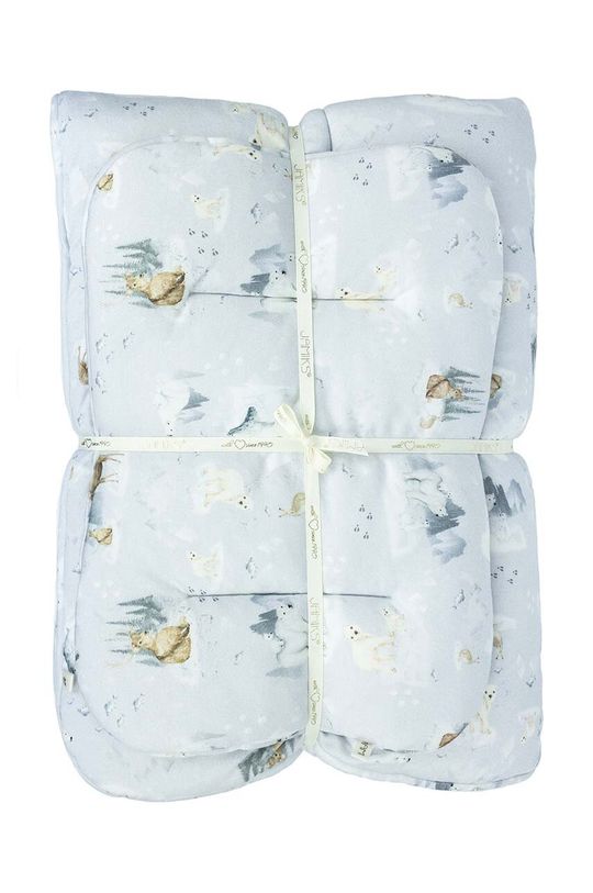 детское постельное белье важные совы комплект Jamiks Детское постельное белье DUBI, синий