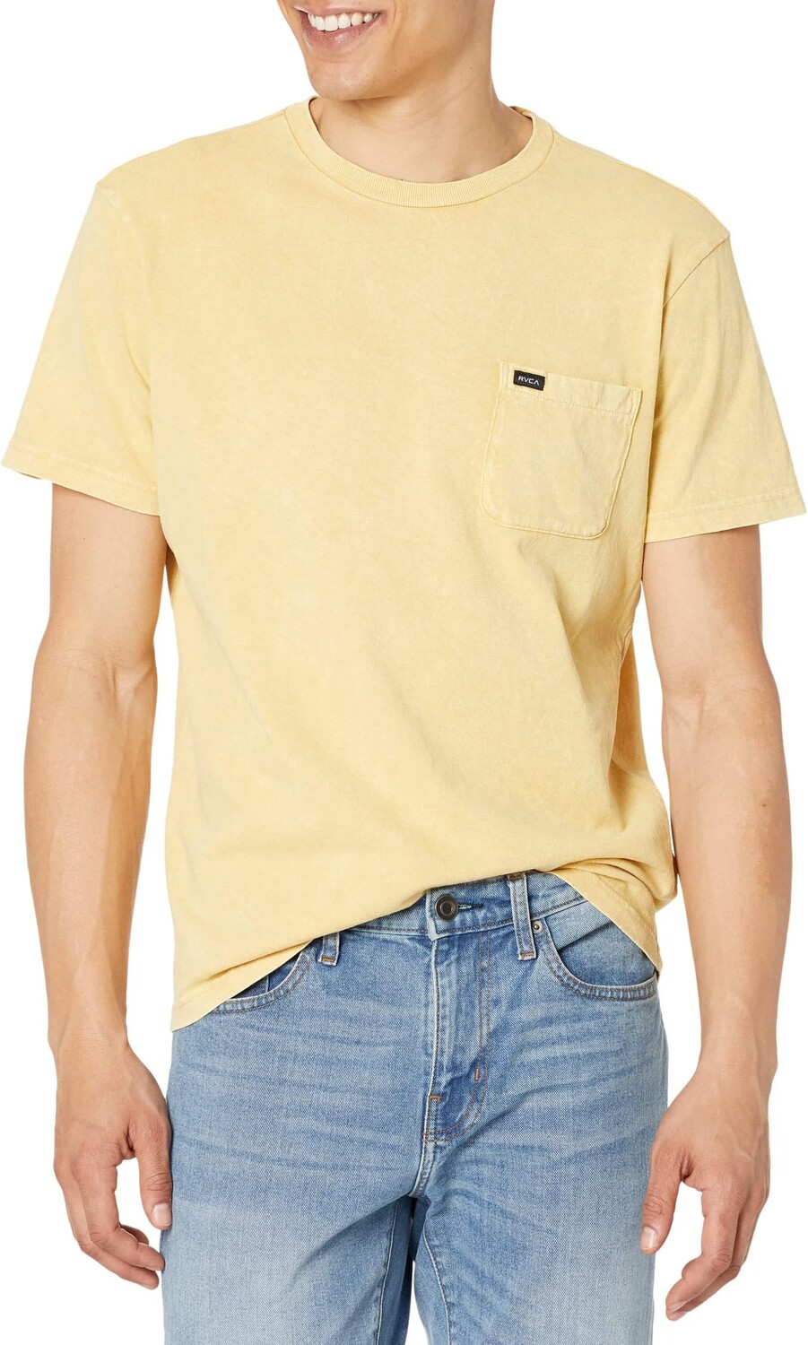 

Футболка с короткими рукавами Manic Tie Dye RVCA, цвет Southern Moss