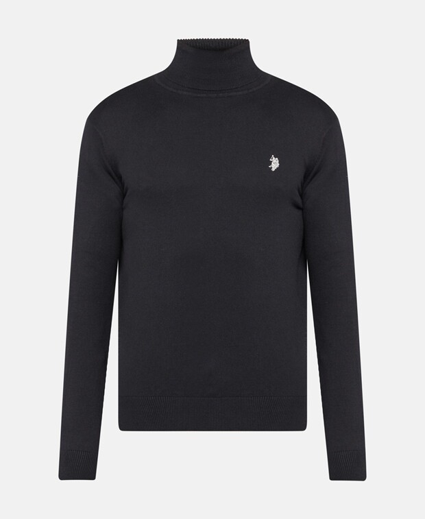 

Пуловер с высоким воротником U.S. Polo Assn., черный