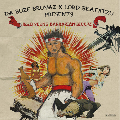 

Виниловая пластинка Da Buze Bruvaz X Lord Beatjitzu: Bolo Yeung Barbarian Bicepz