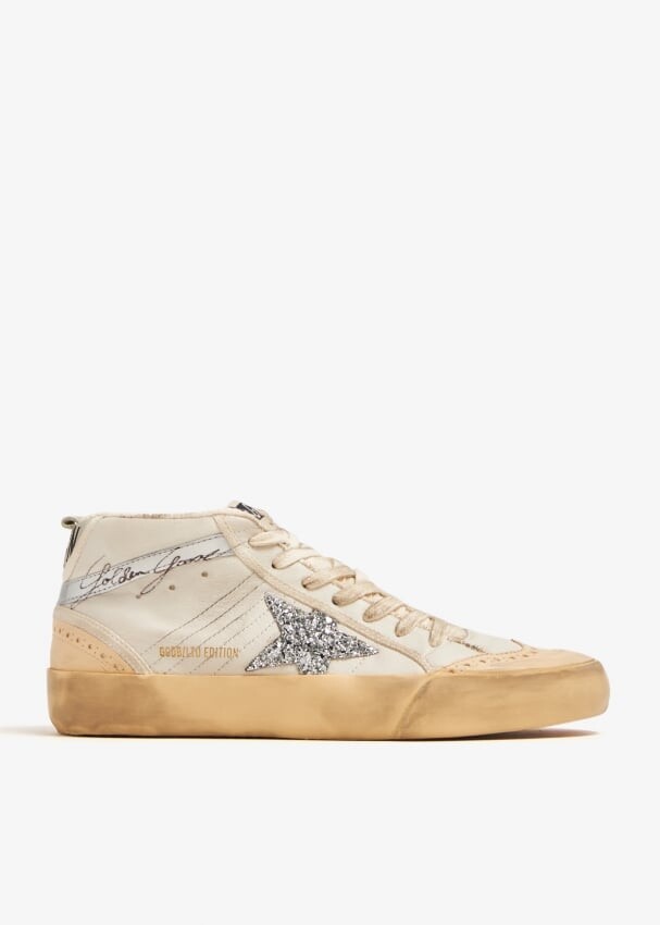 

Кроссовки Golden Goose Mid Star LTD, белый