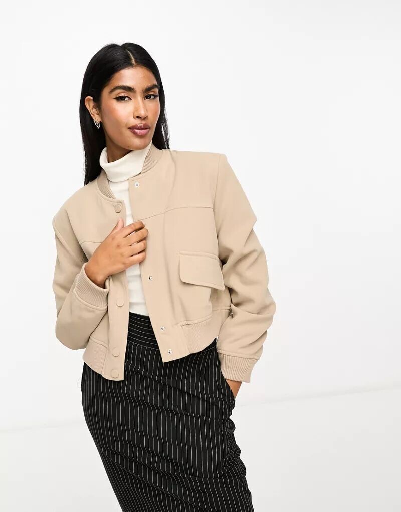 

Коричневый бомбер River Island