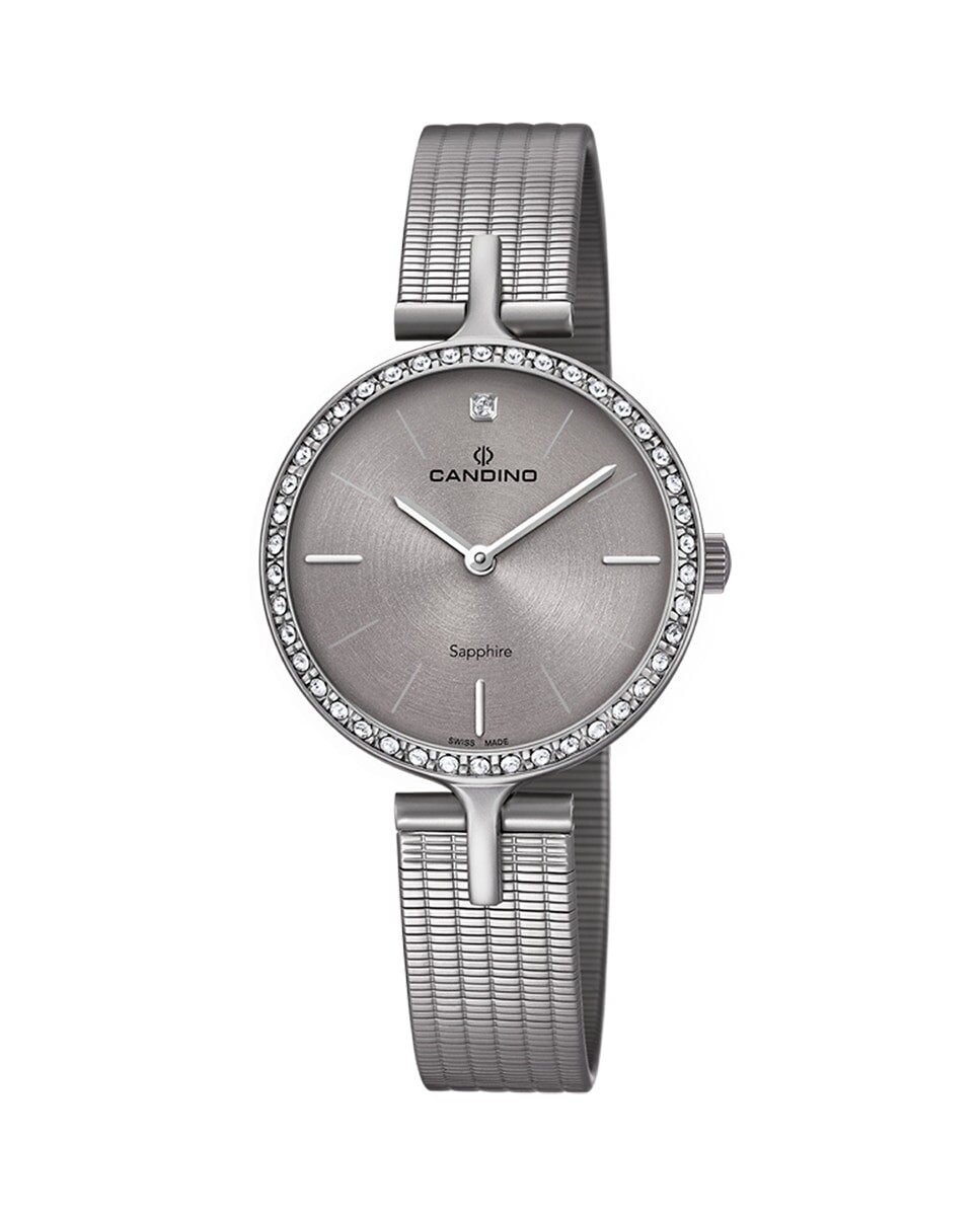 

C4647/1 Lady Elegance женские часы из серой стали Candino, серый