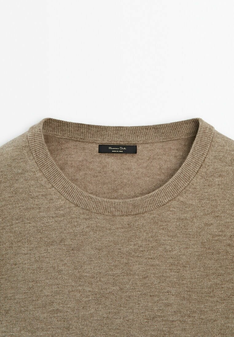 

Свитер Massimo Dutti, светло-коричневый