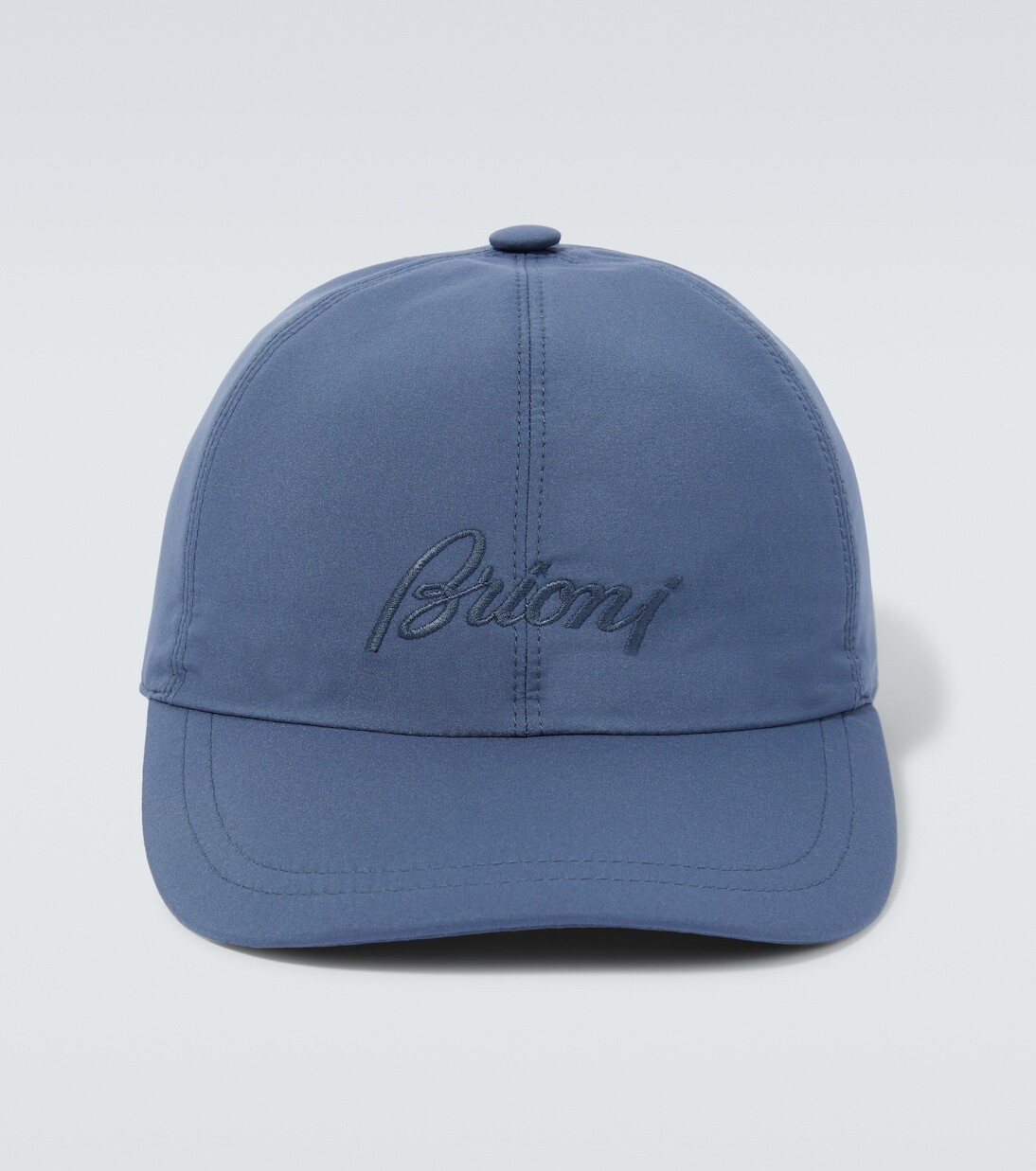 

Вышитая бейсболка Brioni, синий
