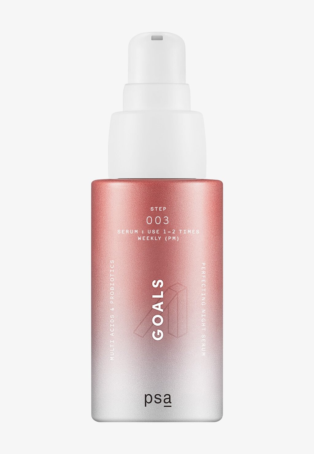 

Ночные процедуры Goals Multi Acids & Probiotics Perfecting Night Serum PSA