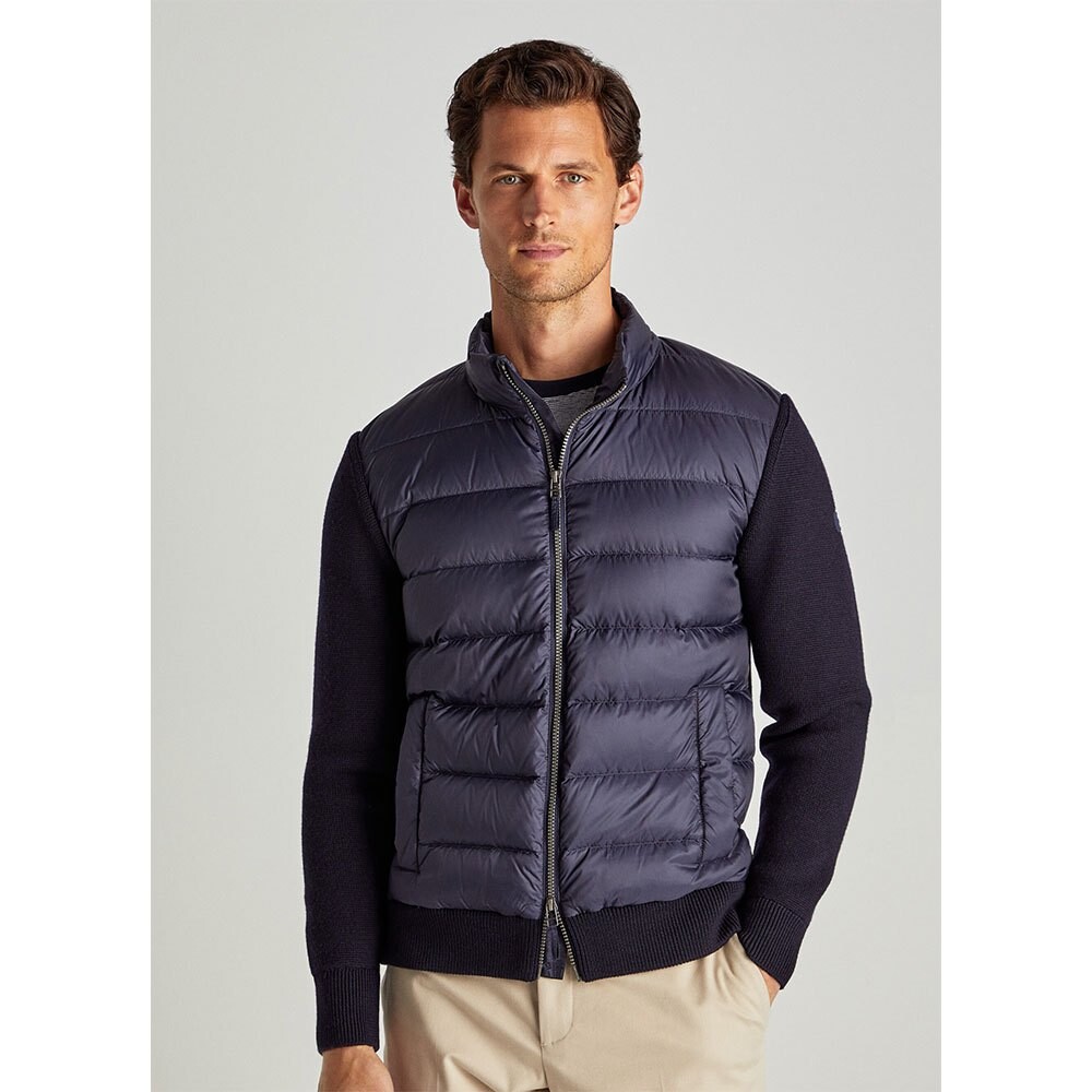 

Свитер Façonnable Knit Hybrid Full Zip, синий