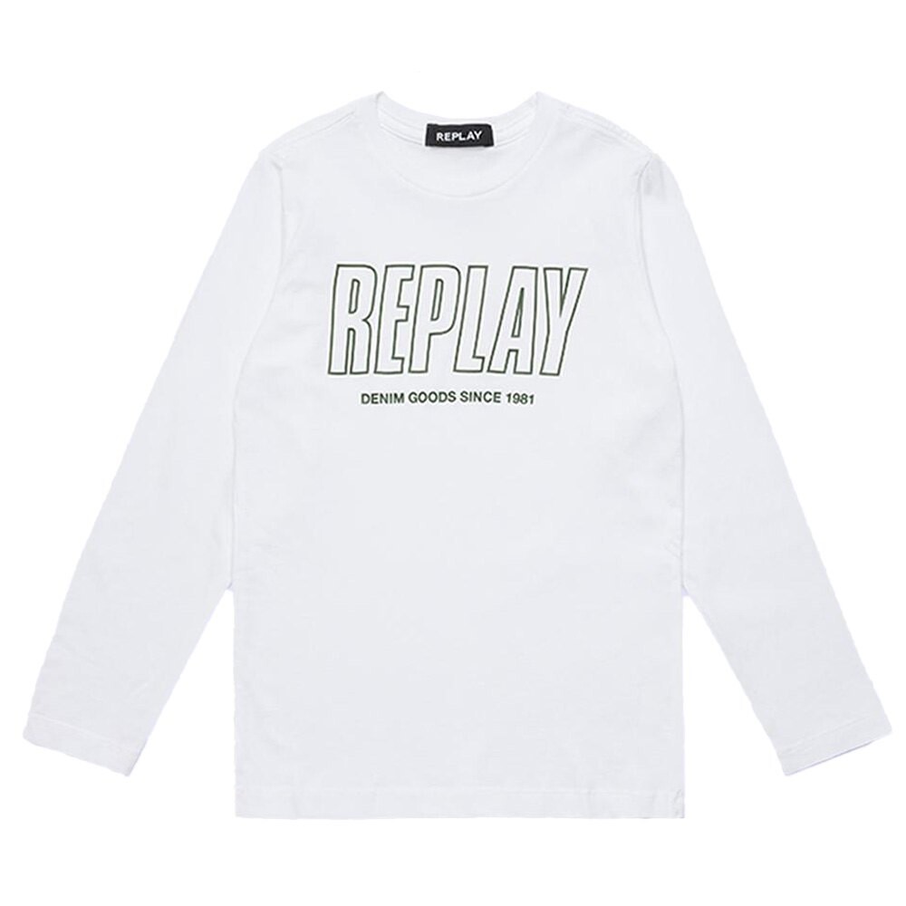 

Футболка с длинным рукавом Replay SB7060.021.2660 Junior, белый