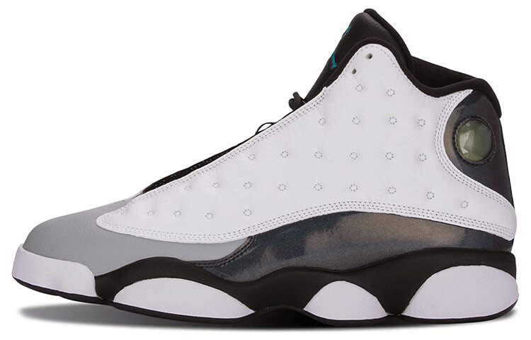 

Jordan Air Jordan 13 Retro Barons Hologram Черный Белый Серый