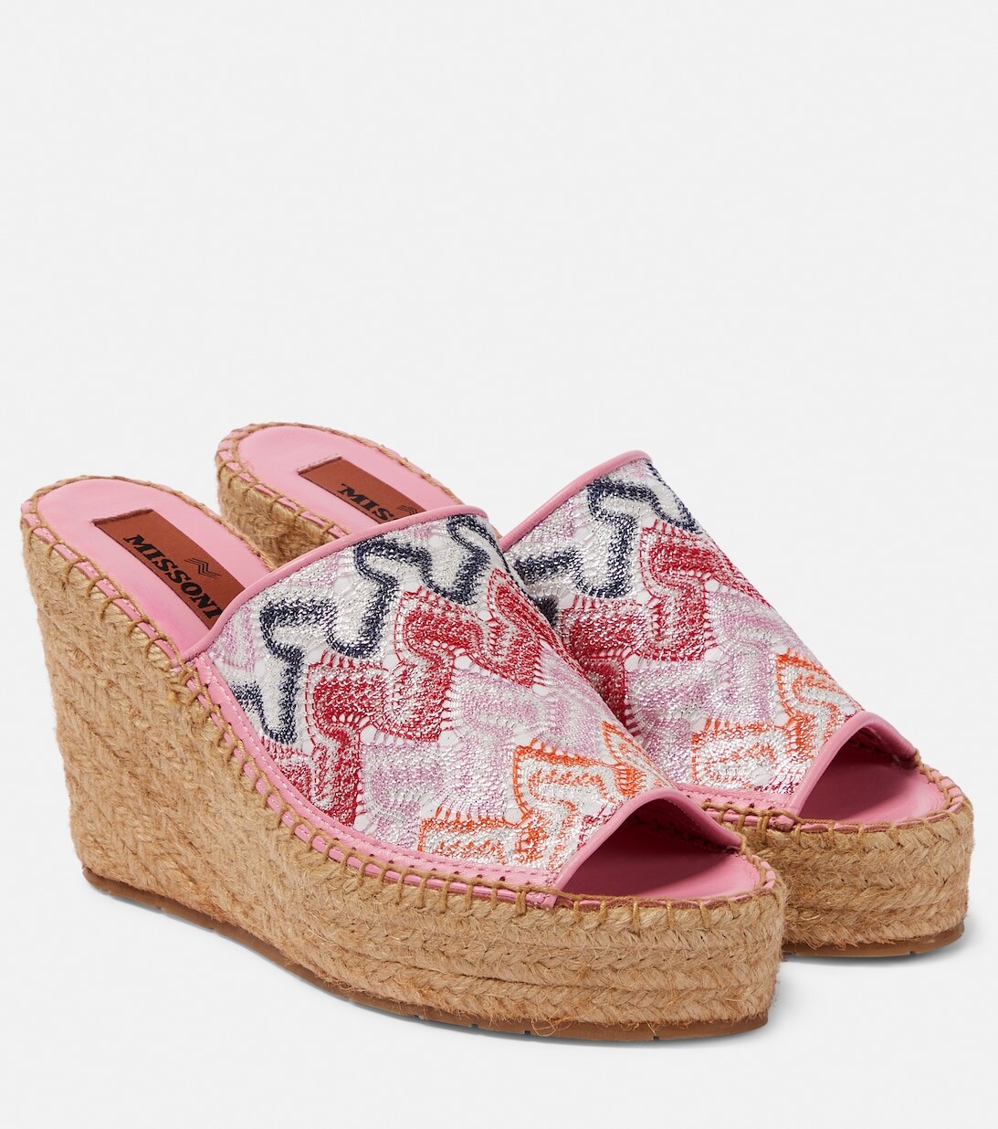 

Эспадрильи на танкетке с зигзагом Missoni, разноцветный