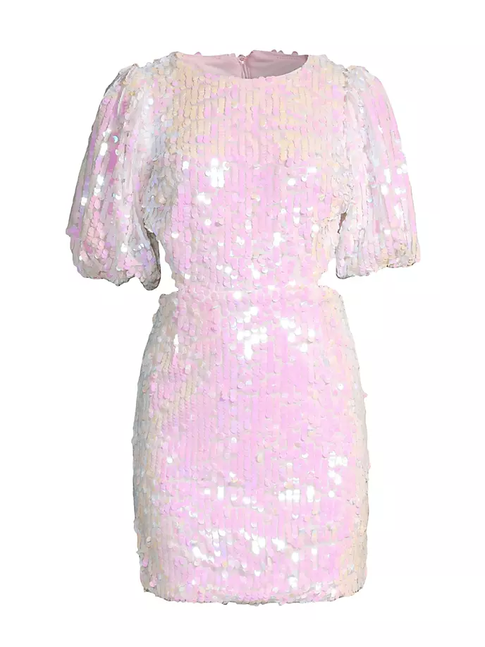 

Мини-платье Vivienne с пайетками Bardot, цвет cameo pink