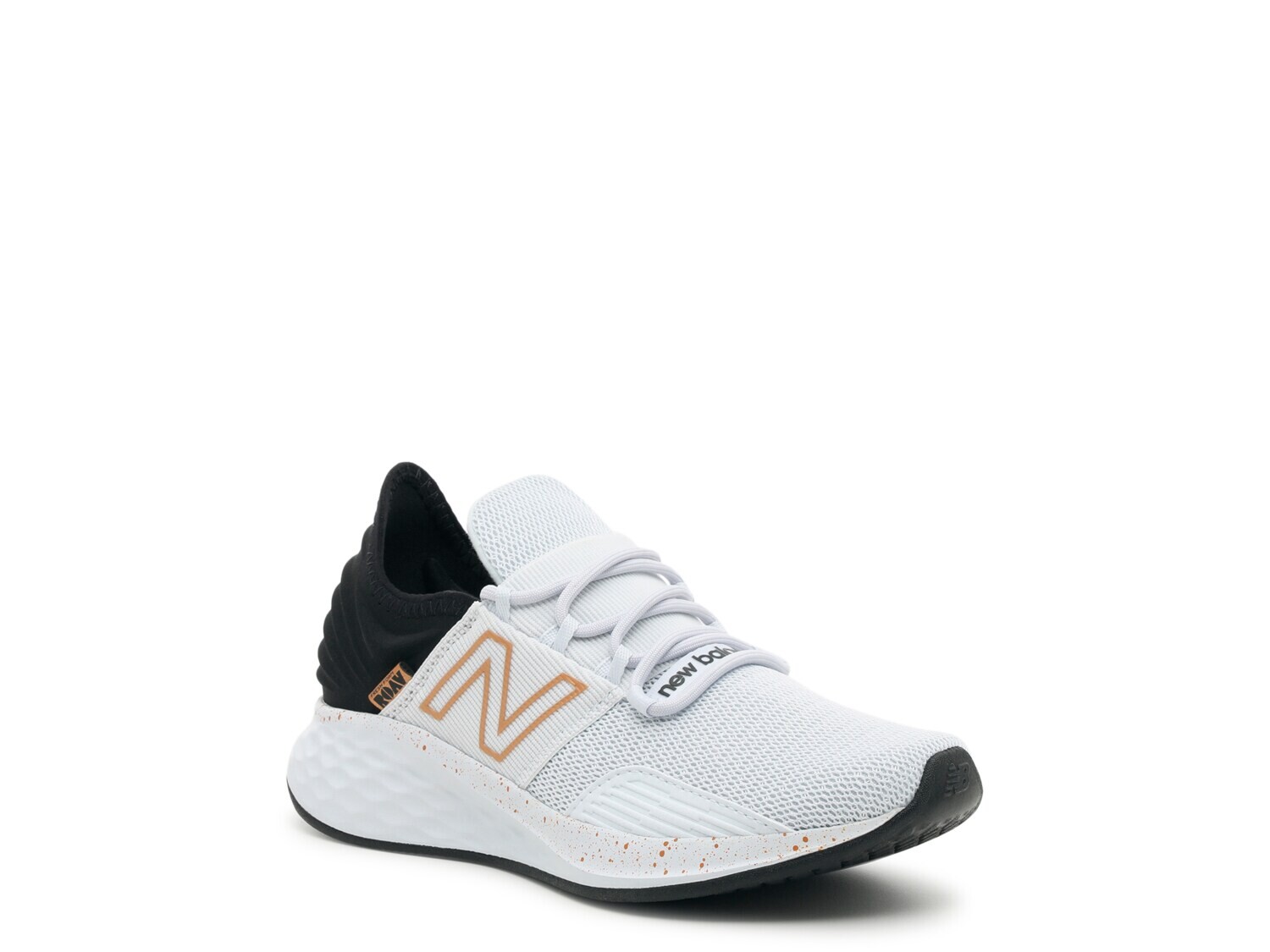 

Кроссовки New Balance Fresh Foam ROAV, белый/черный/охра
