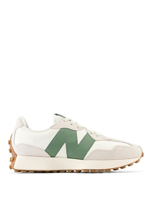 

Зелено-бежевые мужские повседневные туфли New Balance