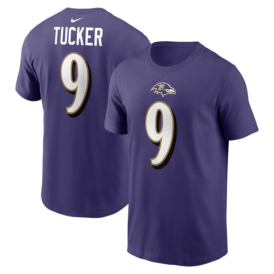 

Футболка с именем и номером Nike Baltimore Ravens, фиолетовый