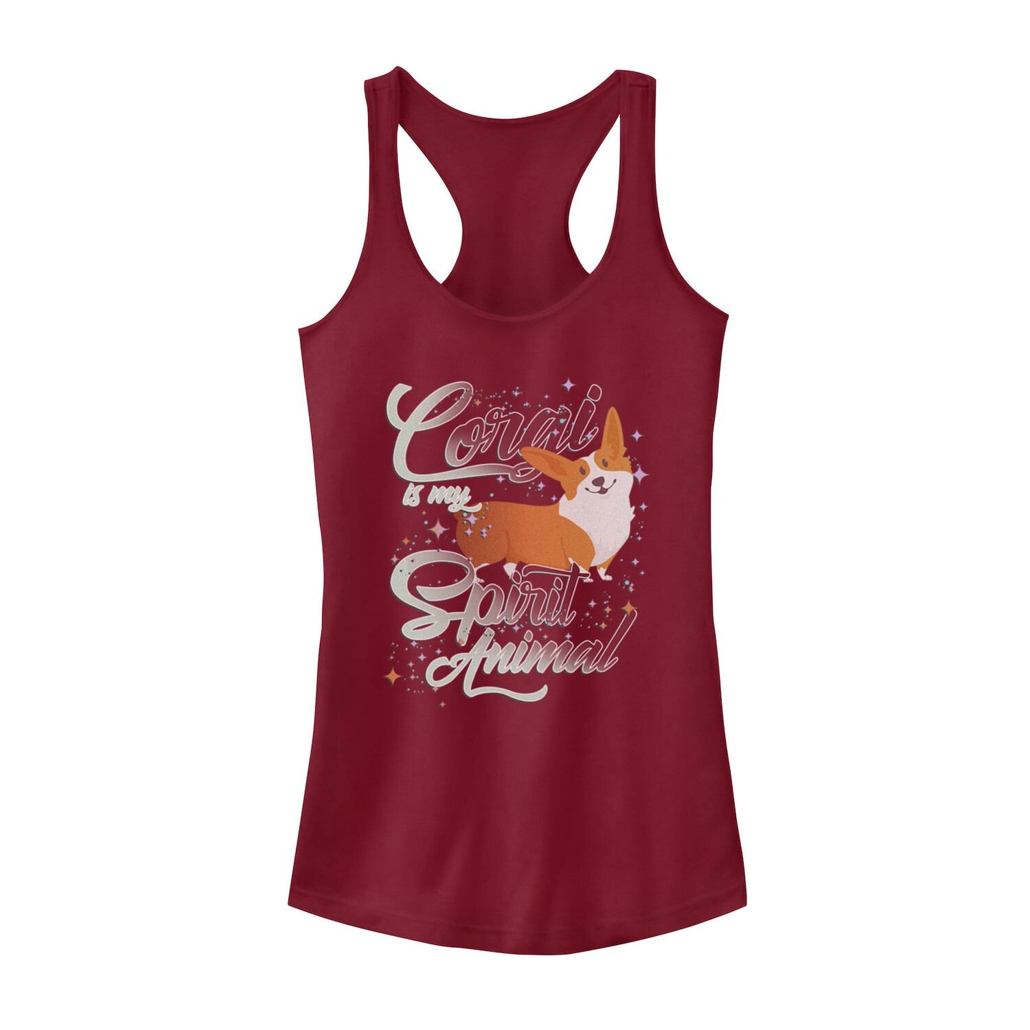 

Майка с рисунком собаки Corgi Spirit для юниоров
