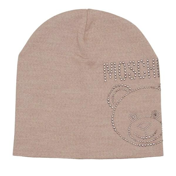 

Бейсболка beanie Moschino, бежевый