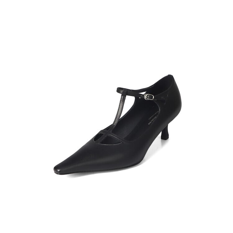 

Туфли женские на высоком каблуке Amazing Cure, цвет Flat heel off-white