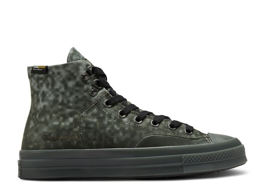 

Кроссовки Converse Patta X Chuck 70 High 'Black Rosin', черный, Серый