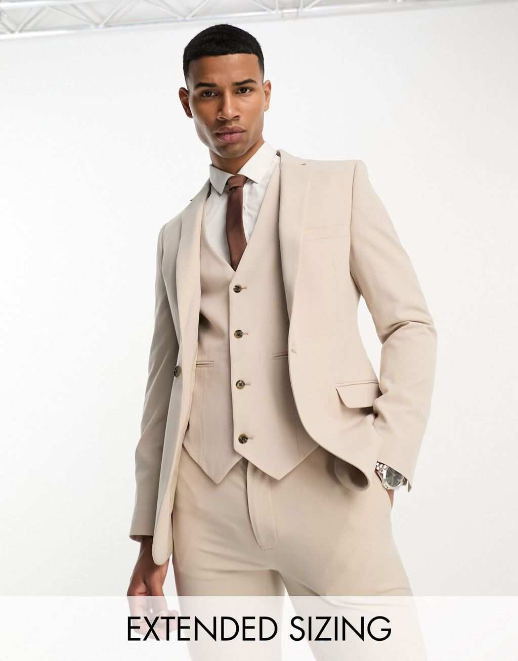 

Супероблегающий пиджак ASOS DESIGN