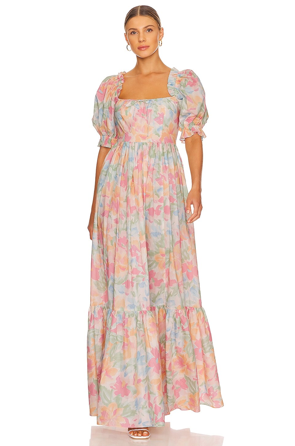 

Платье Selkie The Terrace Gown, цвет Grapefruit Floral
