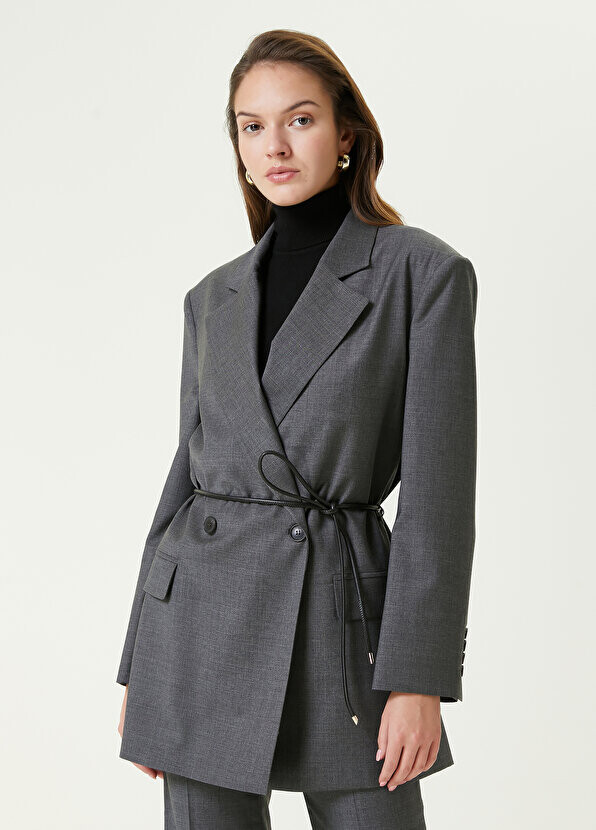 

Серая шерстяная куртка Beymen, Серый