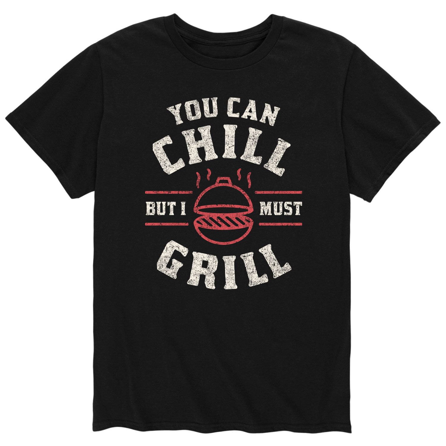 Мужская футболка You Can Chill But I Must Grill Licensed Character