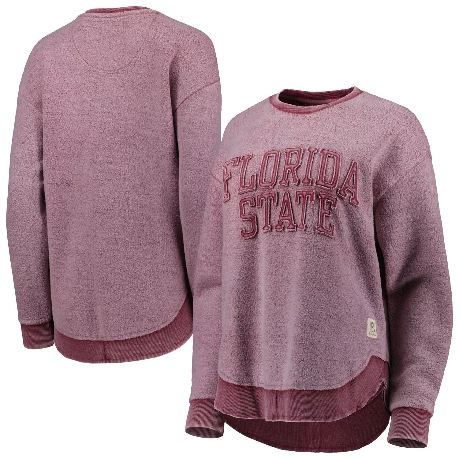 

Женский пуловер Pressbox Garnet Florida State Seminoles Ponchoville, толстовка