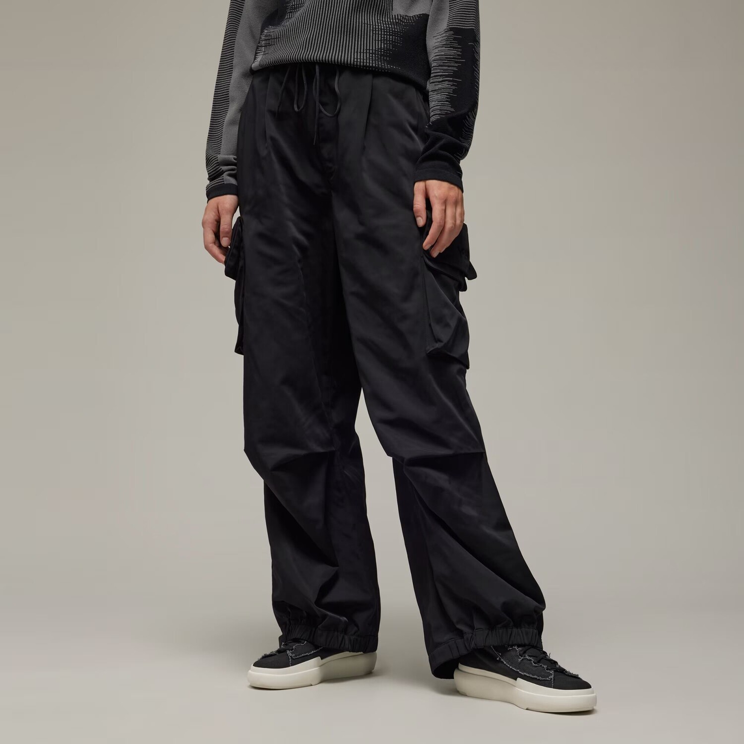 

Саржевые брюки карго Y-3 Adidas