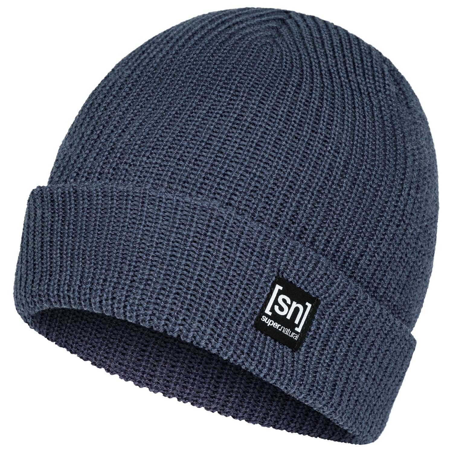 

Шапка Super.Natural Merino Basic Beanie, цвет Night Shadow Blue