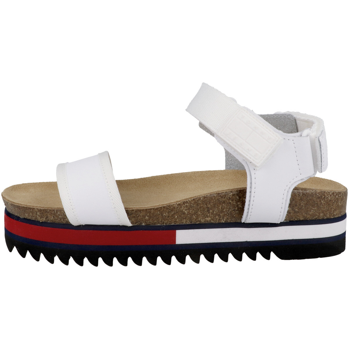 

Сандалии Tommy Hilfiger Sandale Tommy Jeans Flag Outsole Sandal, белый