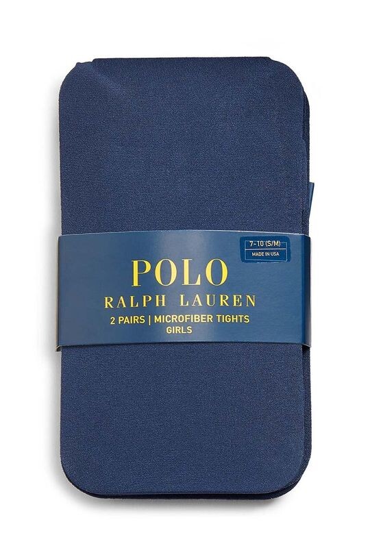 

Детские колготки Polo Ralph Lauren, 2 пары, темно-синий