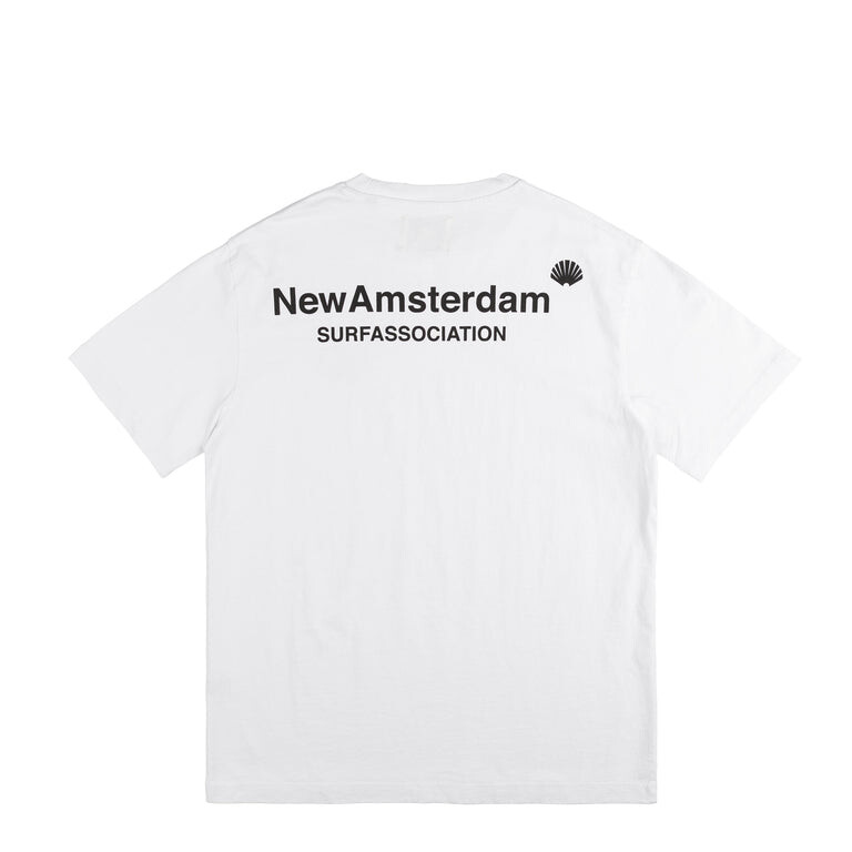 

Футболка logo tee New Amsterdam Surf Association, белый
