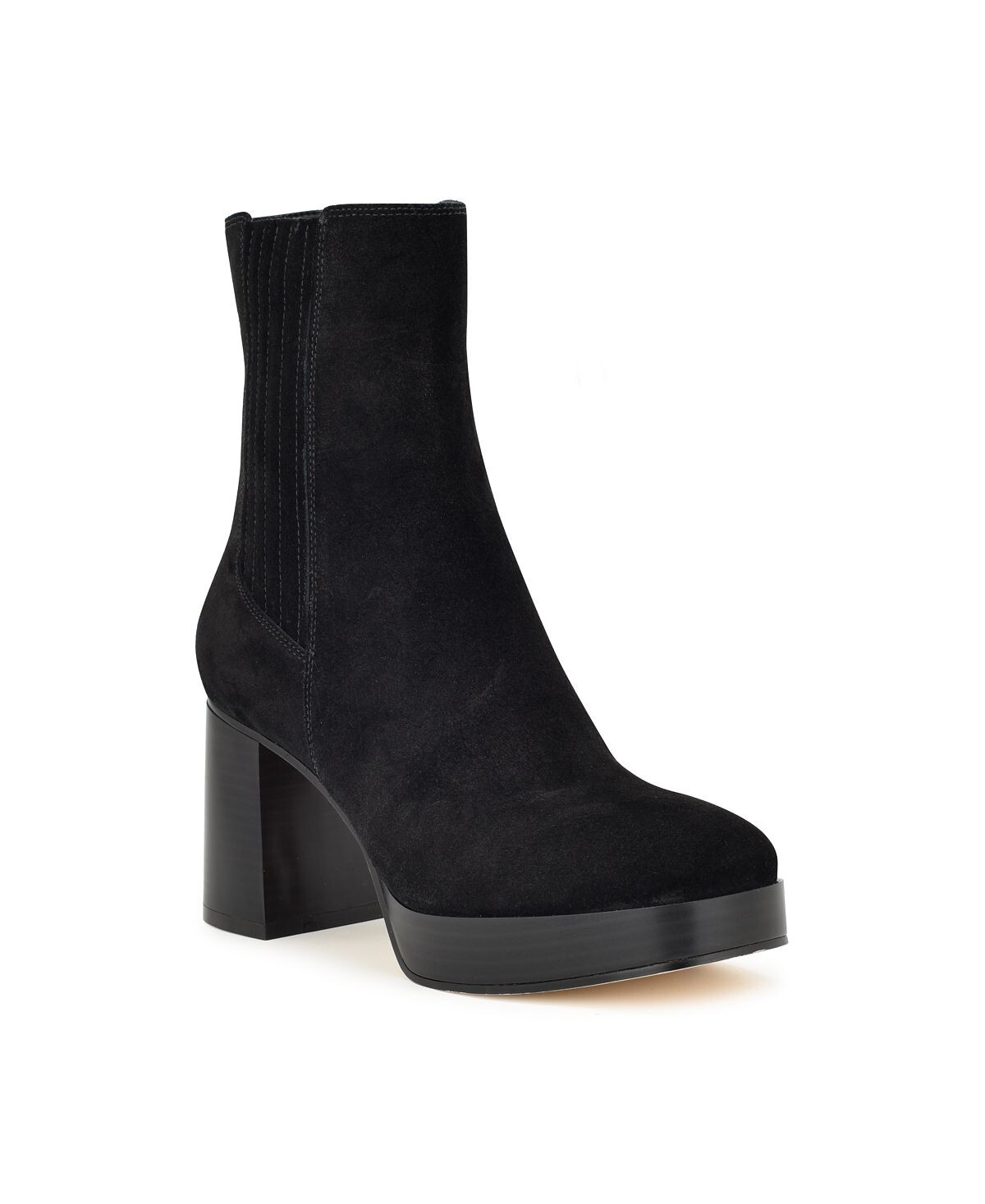 

Женские ботильоны Eds с круглым носком и блочным каблуком Nine West