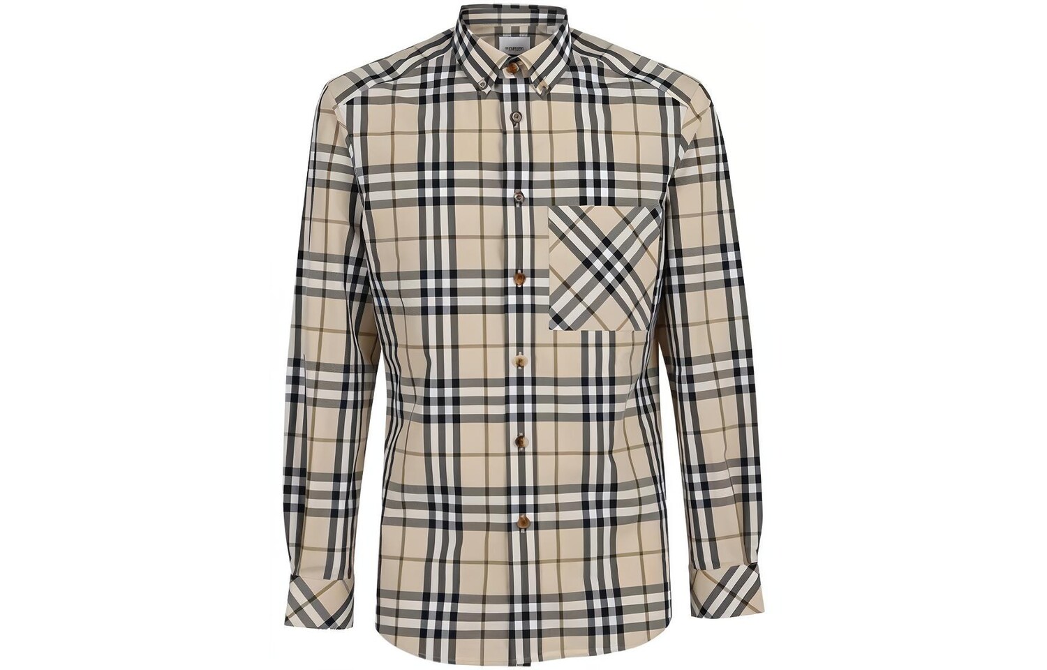 

Мужская рубашка Burberry, коричневый