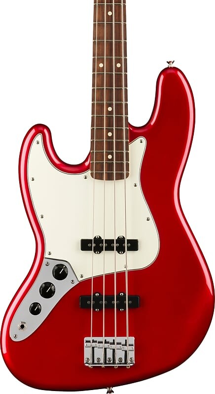 

Басс гитара Fender Player Jazz Bass LH Left-Handed Bass, Pau Ferro FB, Candy Apple Red