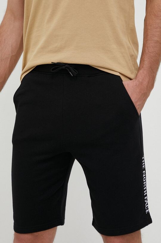 

Хлопковые шорты The North Face, черный