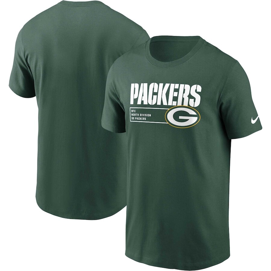 

Футболка с коротким рукавом Nike Green Bay Packers, зеленый