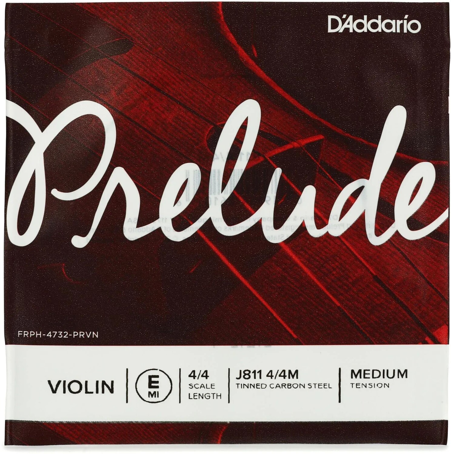 

D'Addario J811 Prelude Скрипка E Струна - размер 4/4