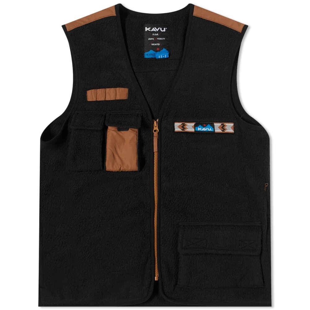 

Легкий жилет Kavu All Nighter, черный