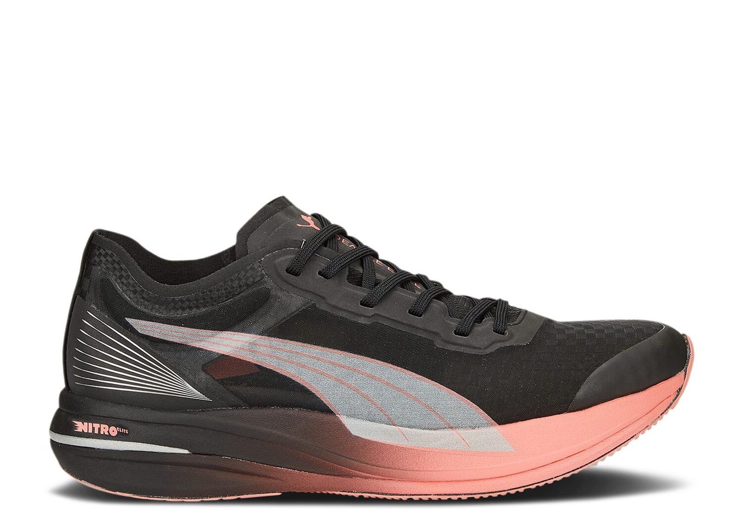 

Кроссовки Puma Wmns Deviate Nitro Carbon 'Black Carnation Pink', черный