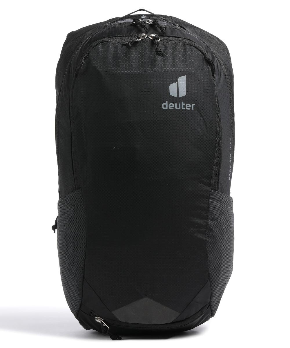 

Велосипедный рюкзак Race Air 14+3 из переработанного полиамида Deuter, черный