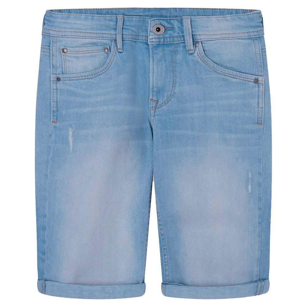 

Шорты Pepe Jeans Cashed 1/4 PE6 Denim, синий