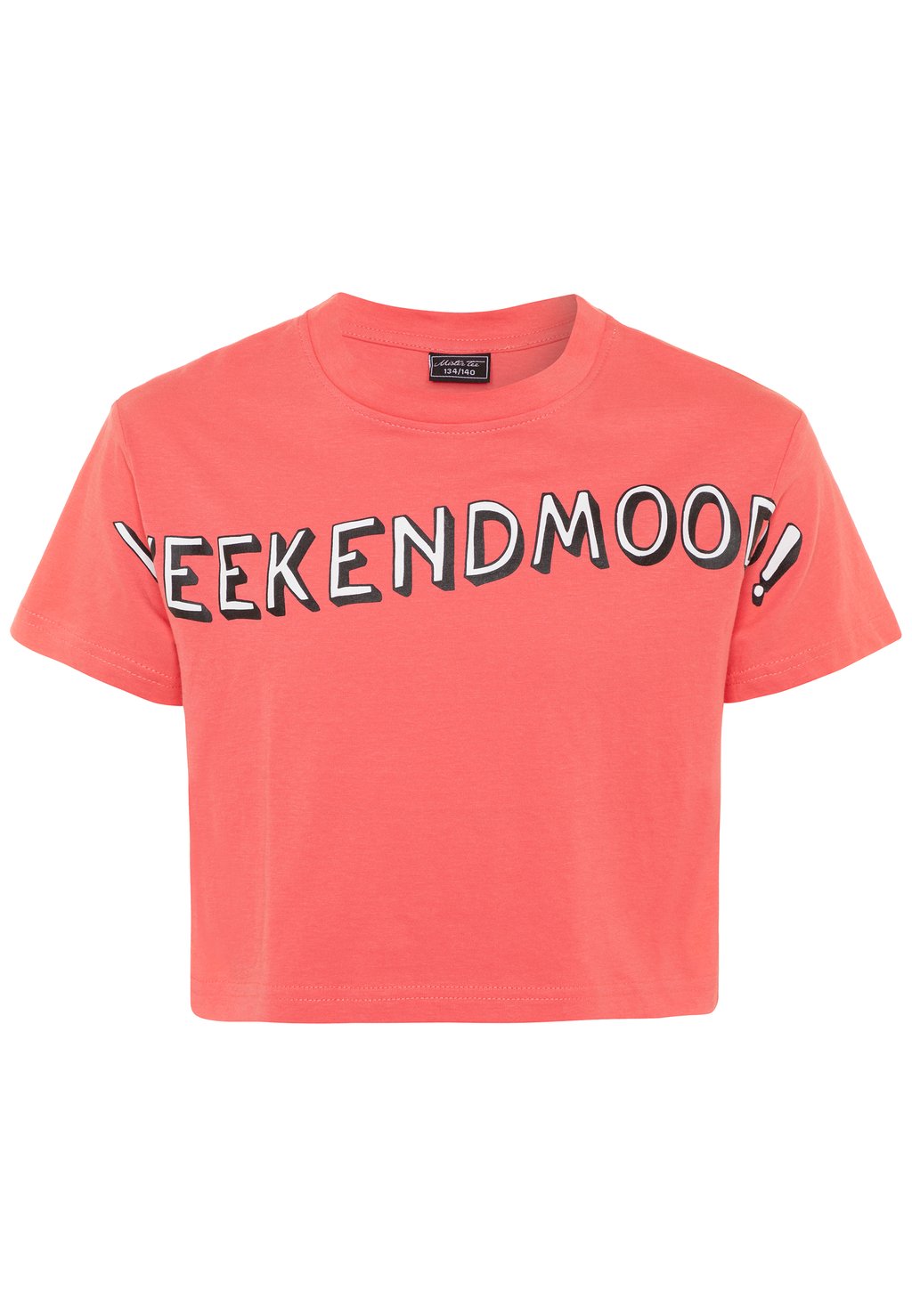 футболка с принтом Kids Weekend Mood Tee Mister Tee, цвет rosa